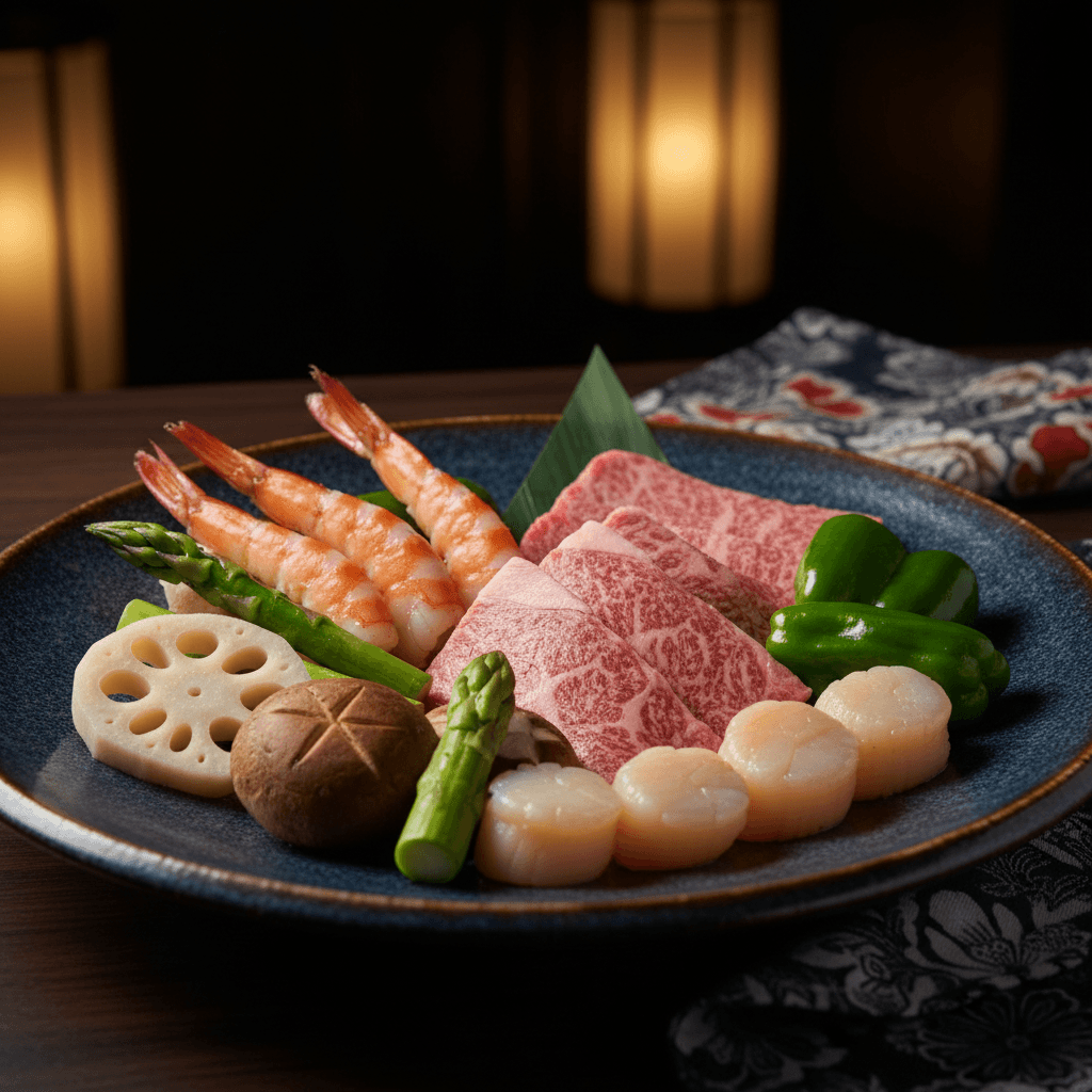 串かつ漣で提供する厳選された旬の食材